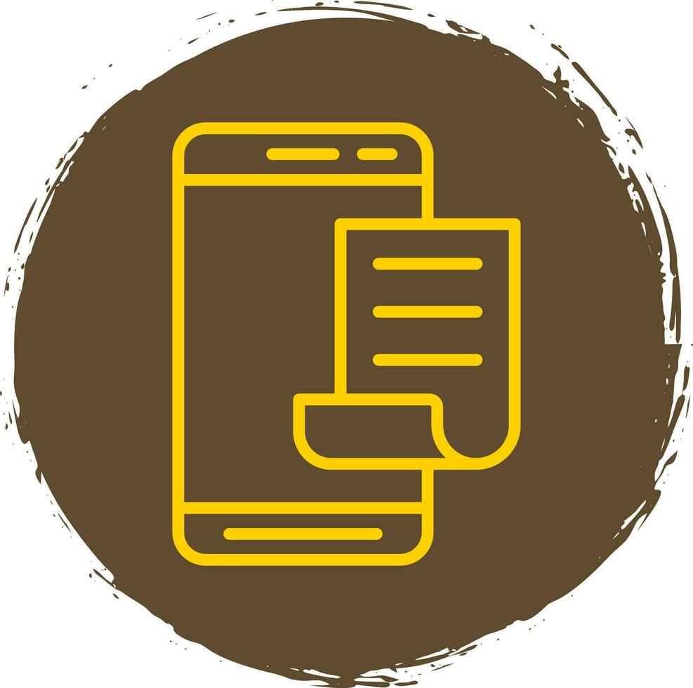 Mobile File  Vector Icon Design