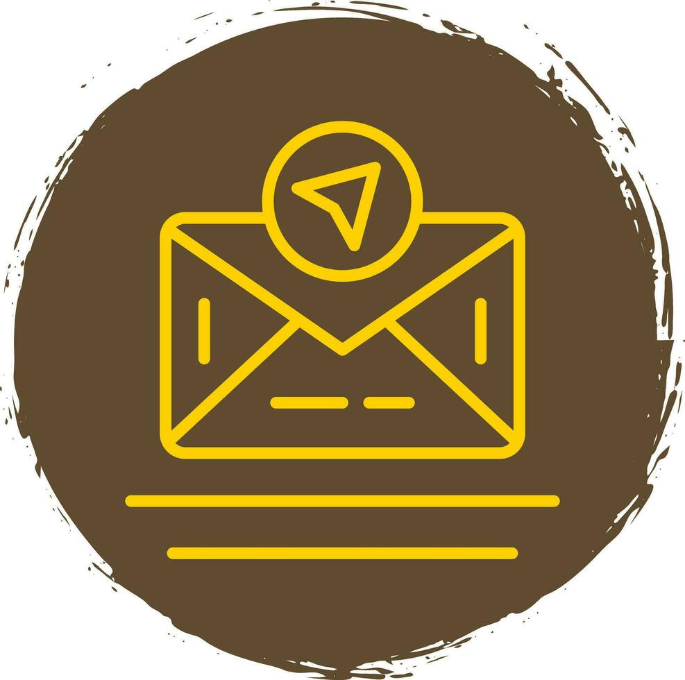 enviar correo vector icono diseño