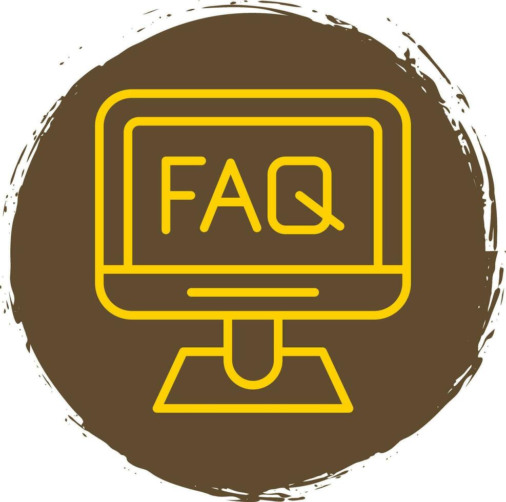 Faq  Vector Icon Design