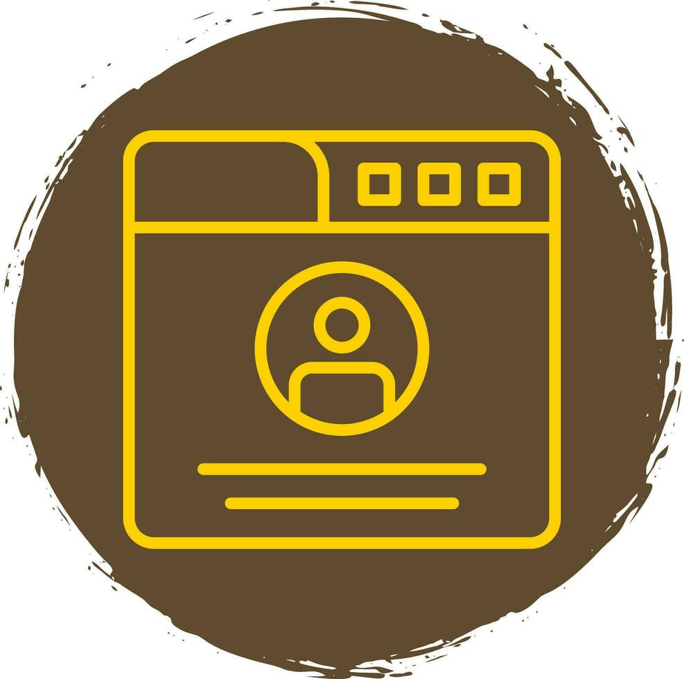 Profile  Vector Icon Design