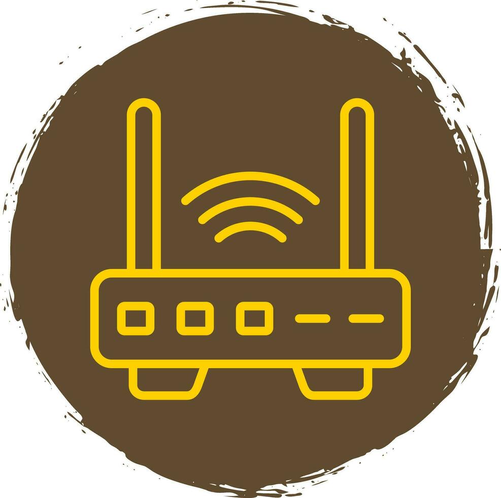Router  Vector Icon Design