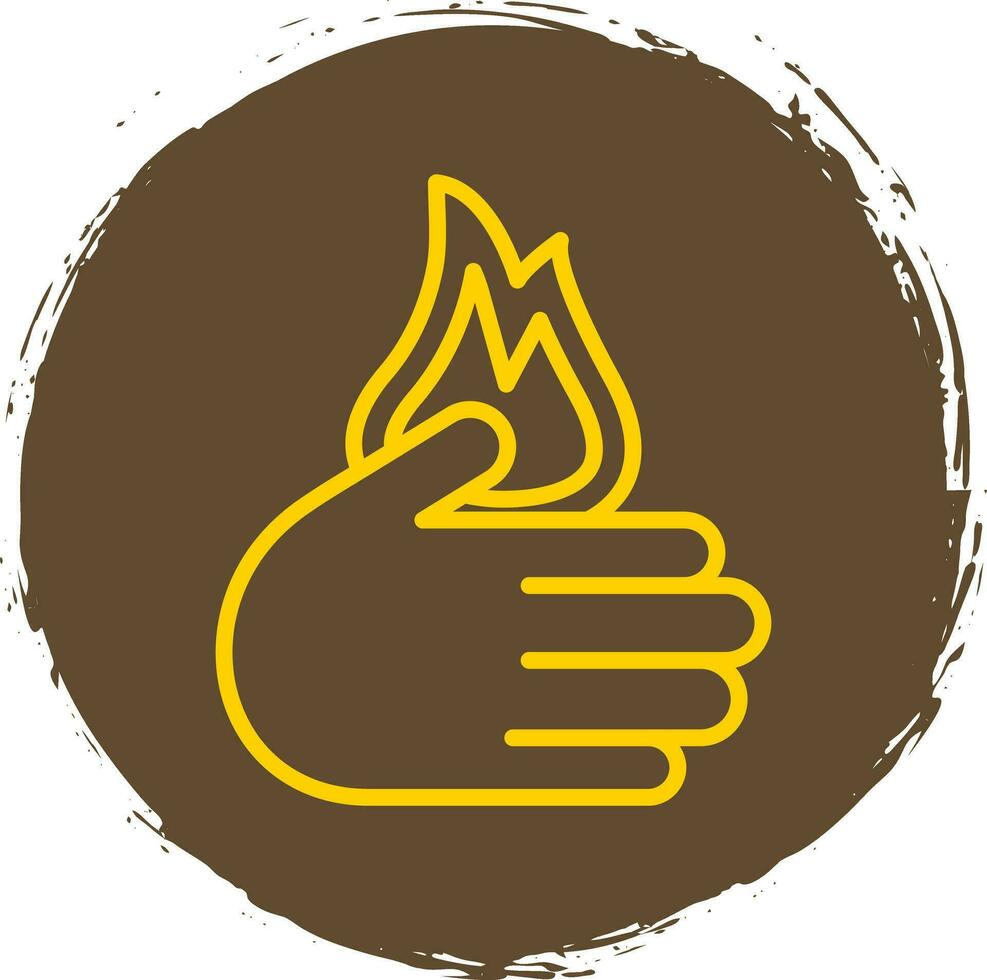 Burn  Vector Icon Design
