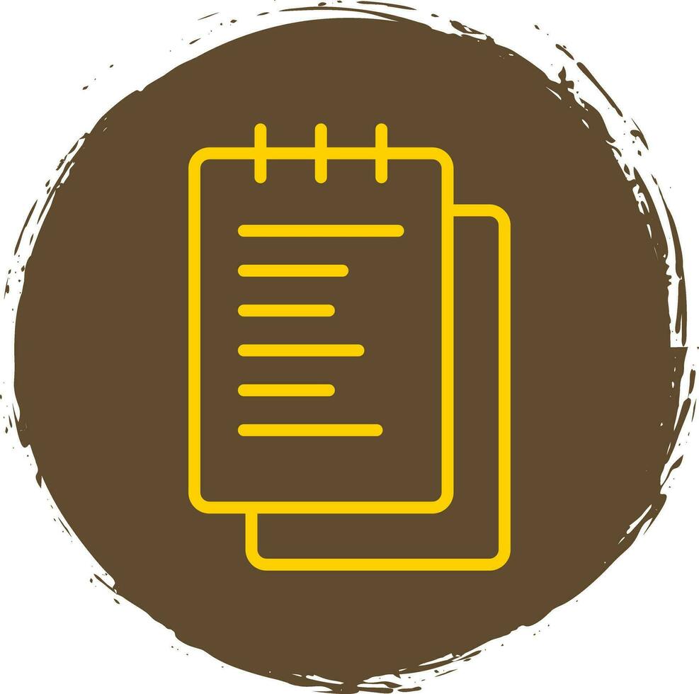 Notepad  Vector Icon Design