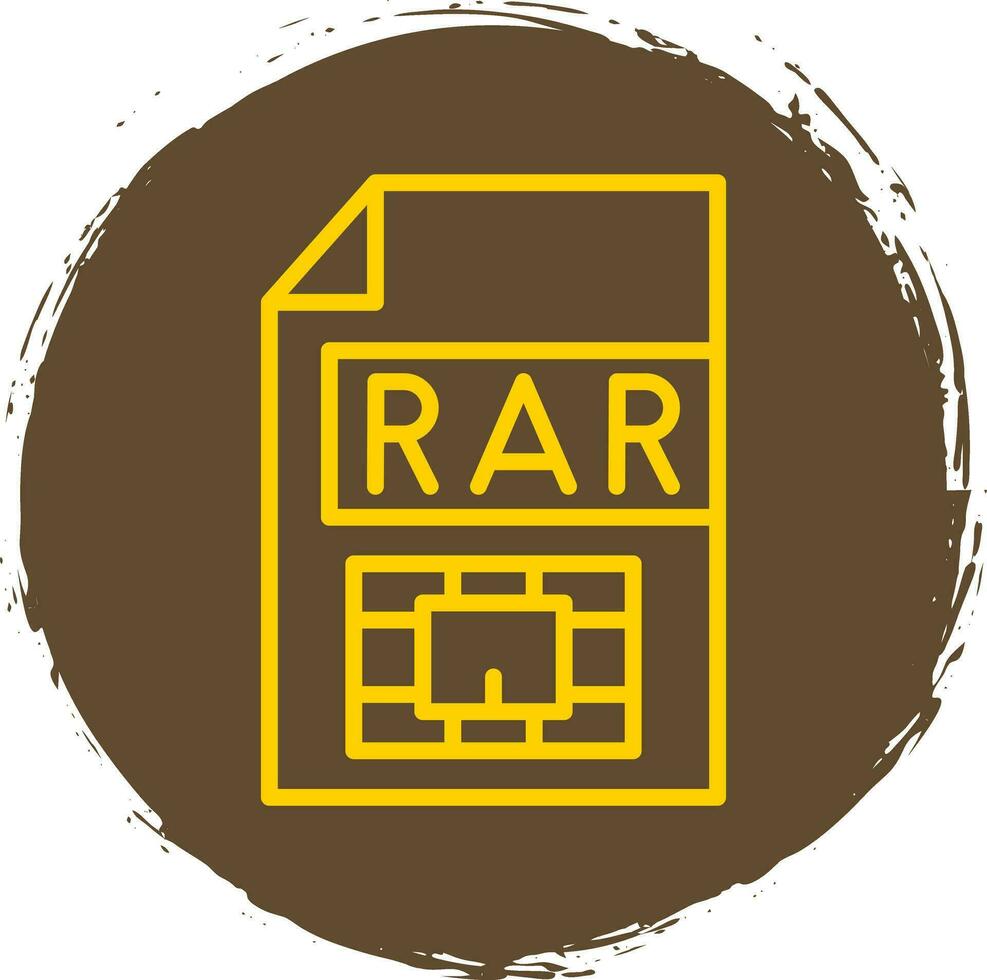 rar vector icono diseño