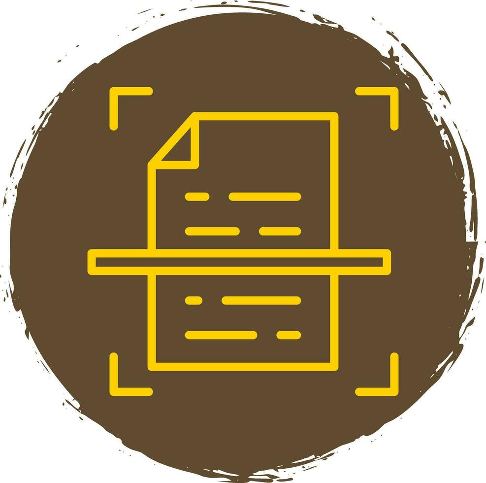 Scanning  Vector Icon Design