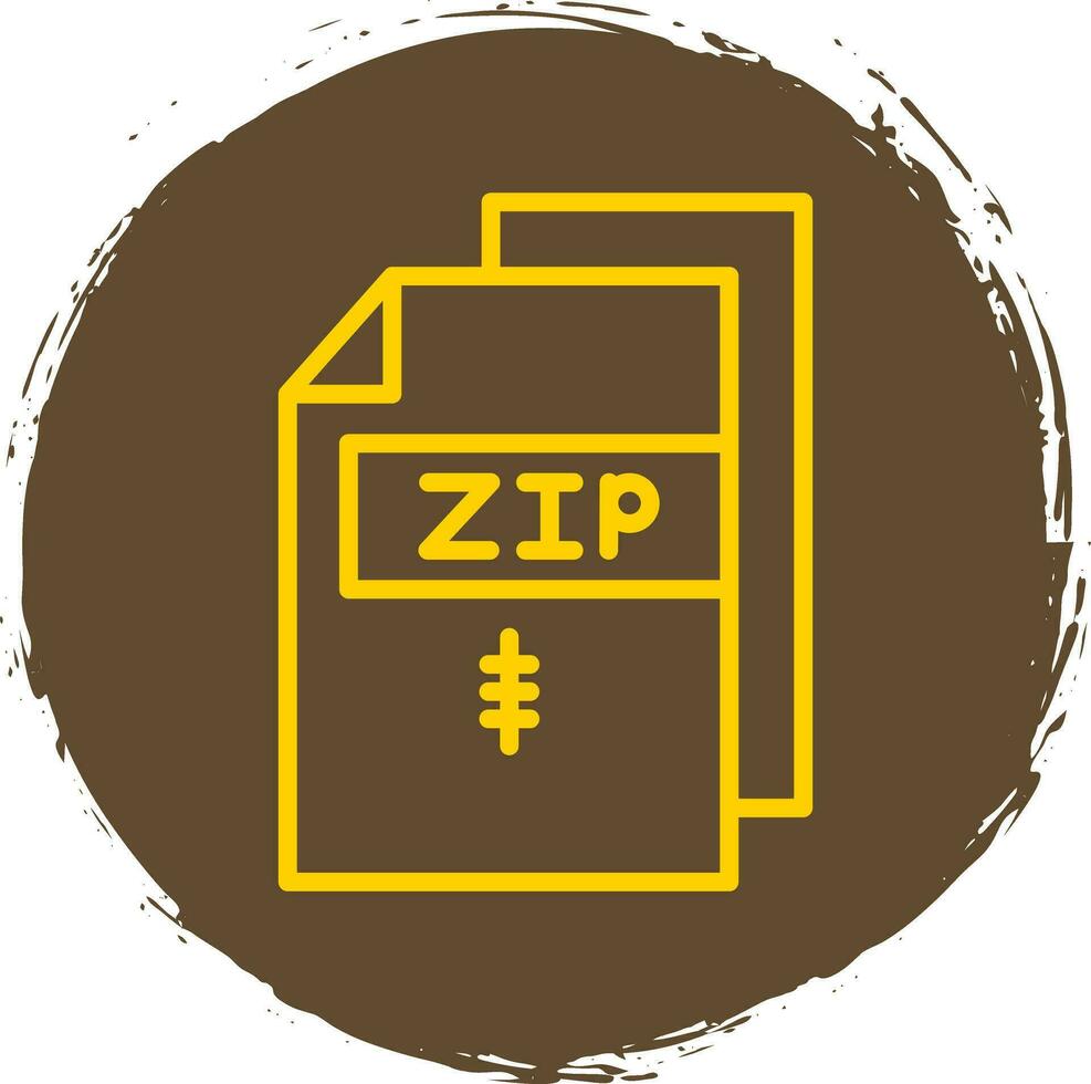 Zip  Vector Icon Design