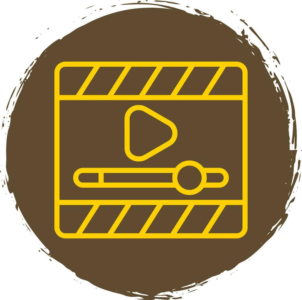 Video Player  Vector Icon Design