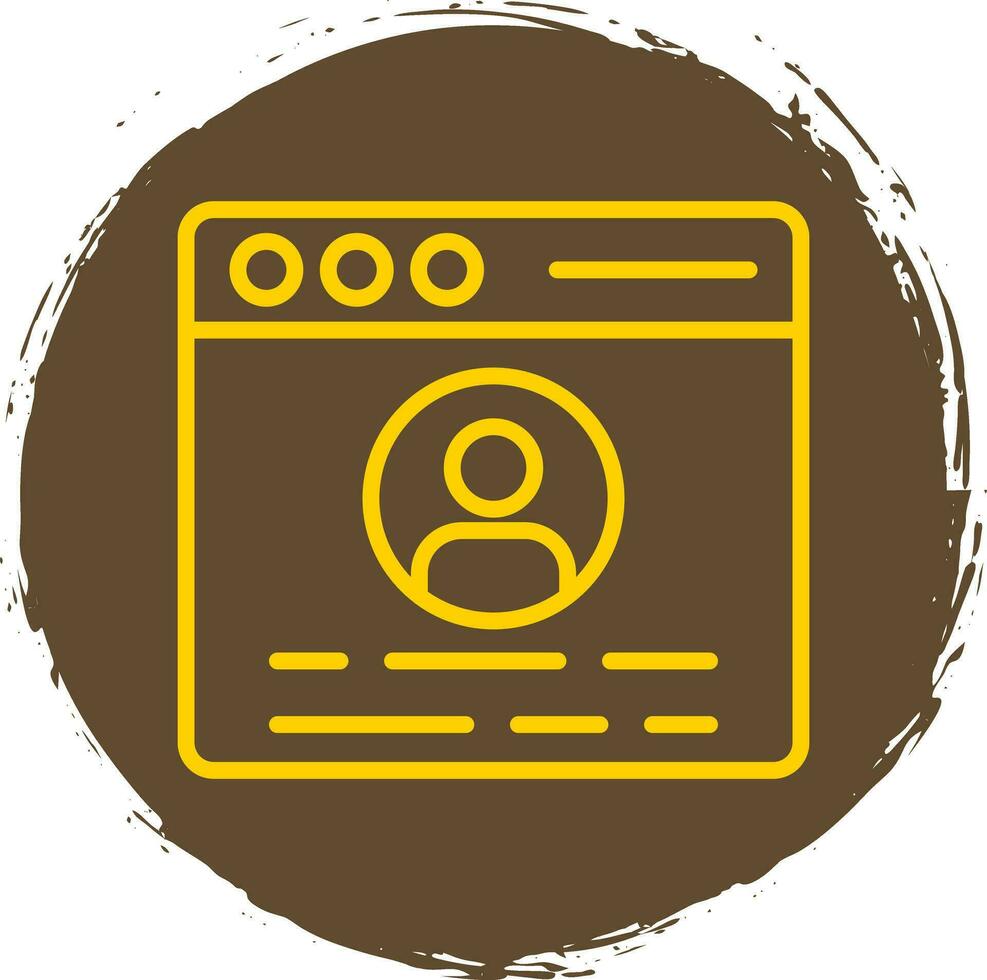 Profile  Vector Icon Design