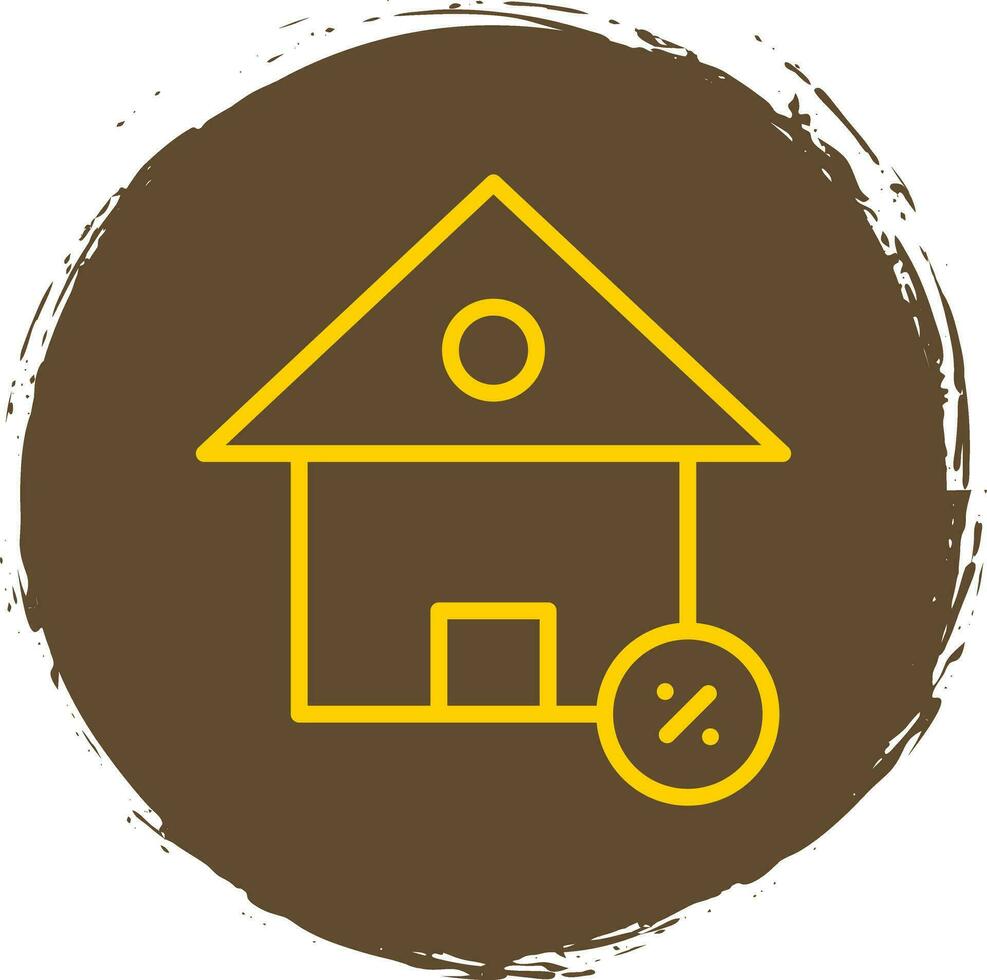 Mortgage Vector Icon Design