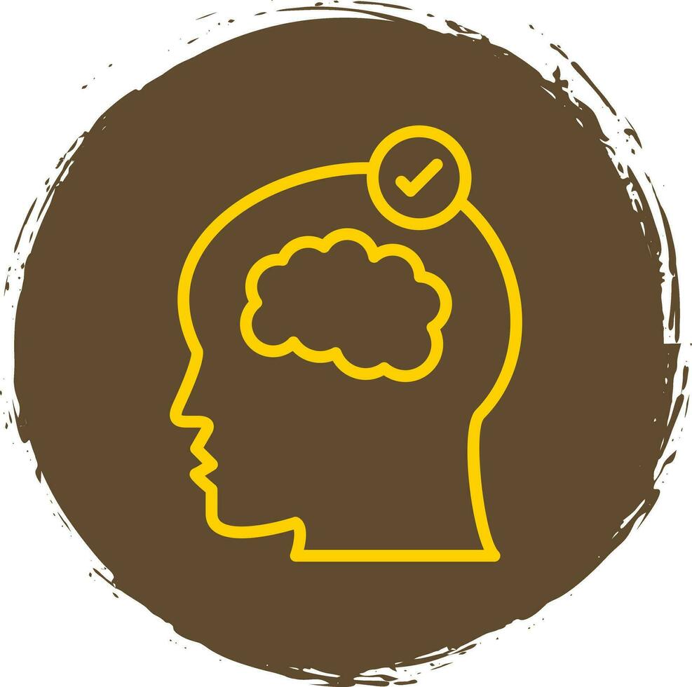 Mental Disorder Vector Icon Design