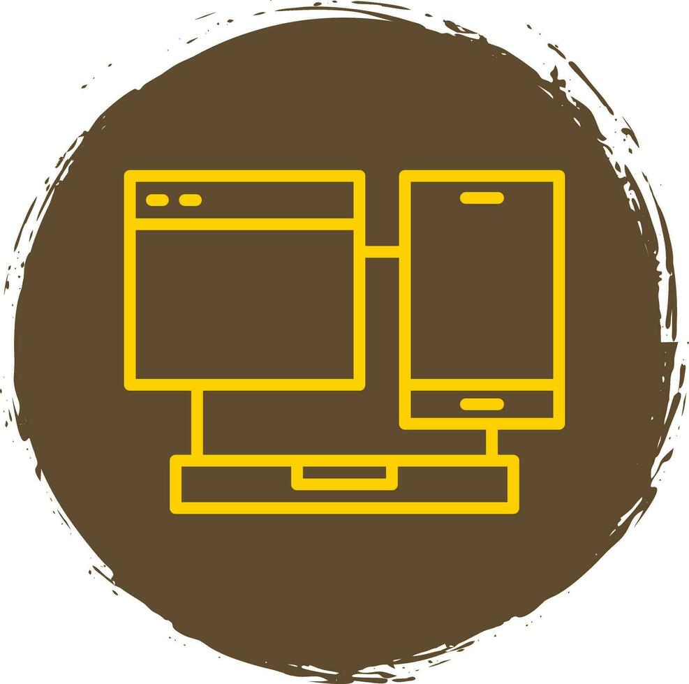 Responsive design Vector Icon Design