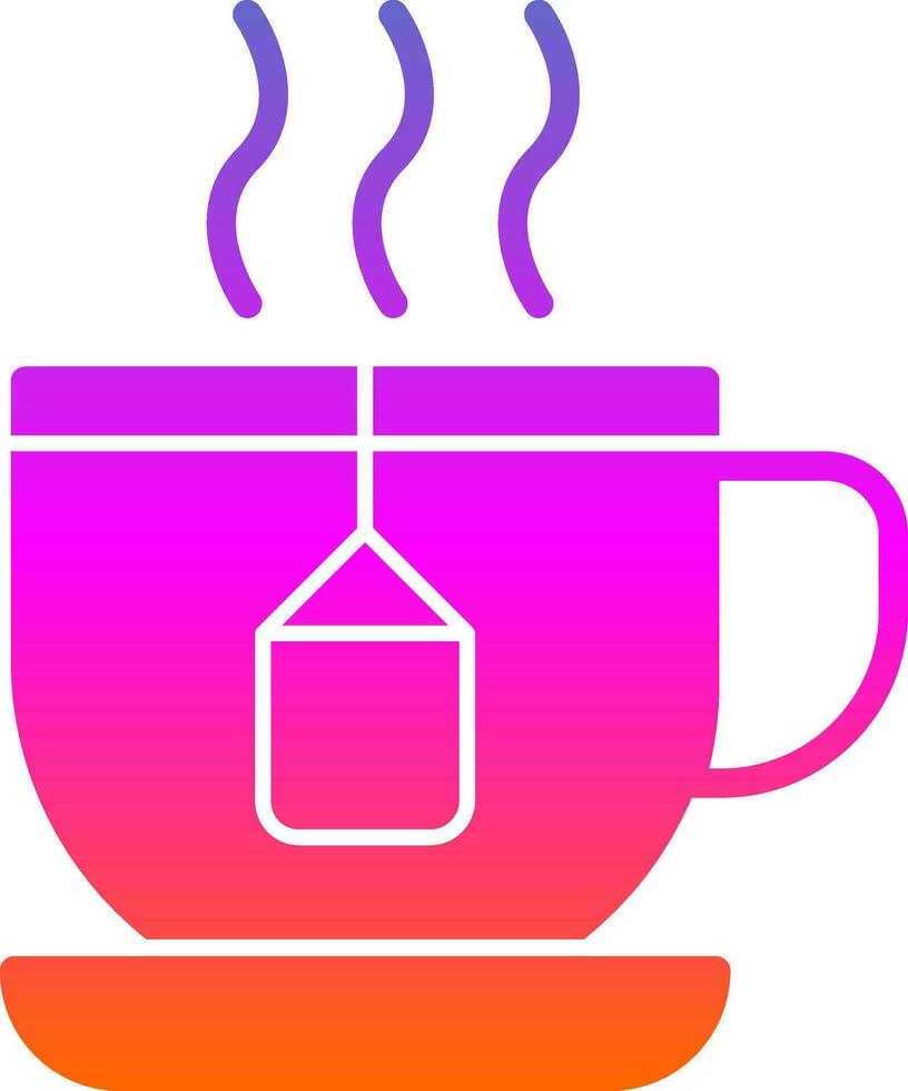 diseño de icono de vector de té