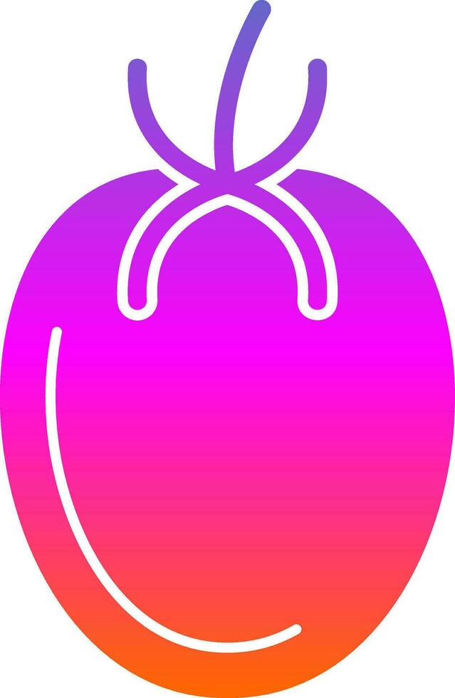 Tomato Vector Icon Design