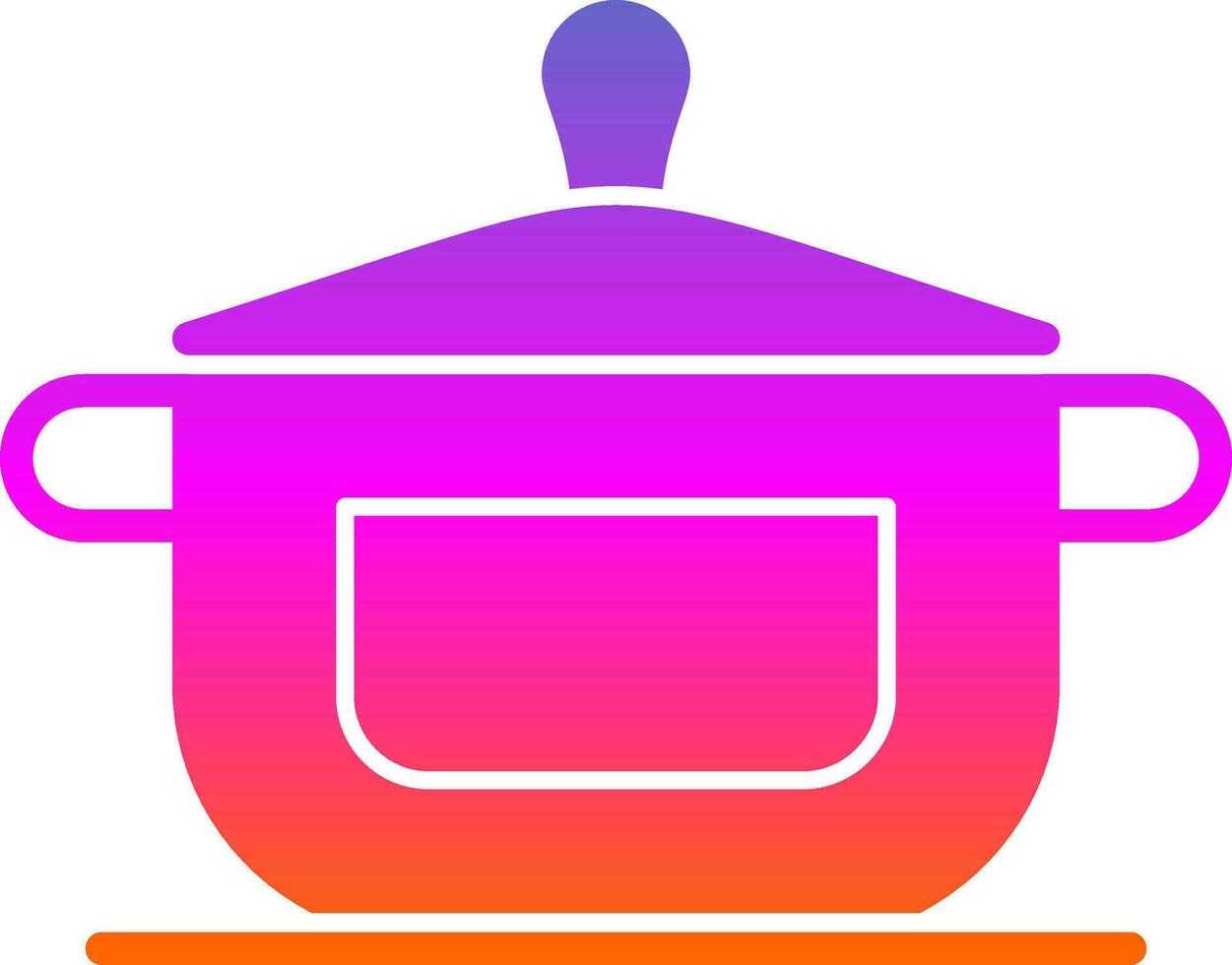 Pot Vector Icon Design