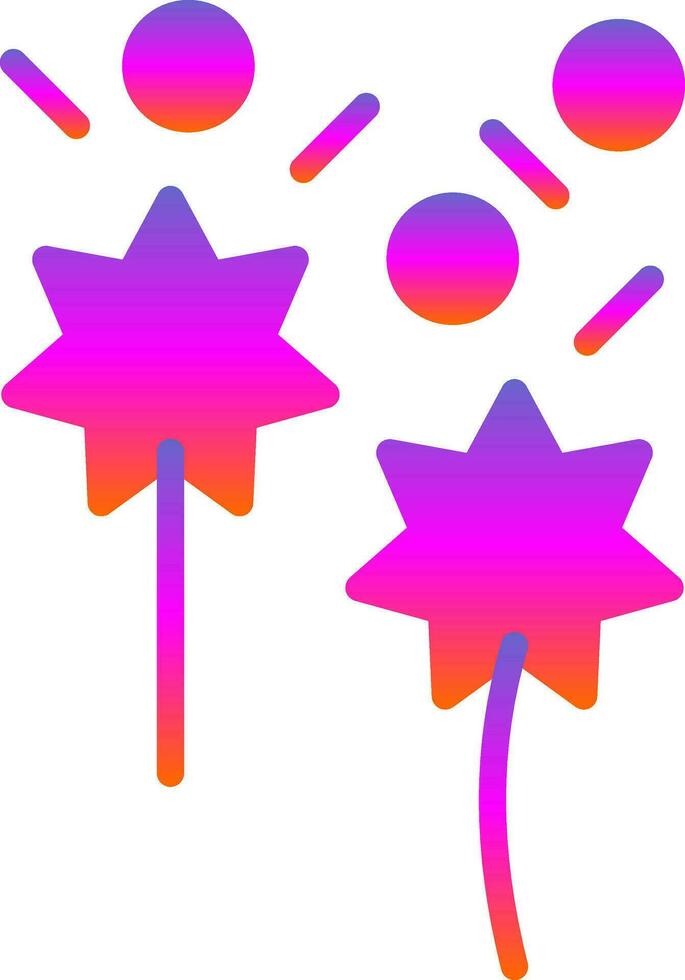 Firework  Vector Icon Design