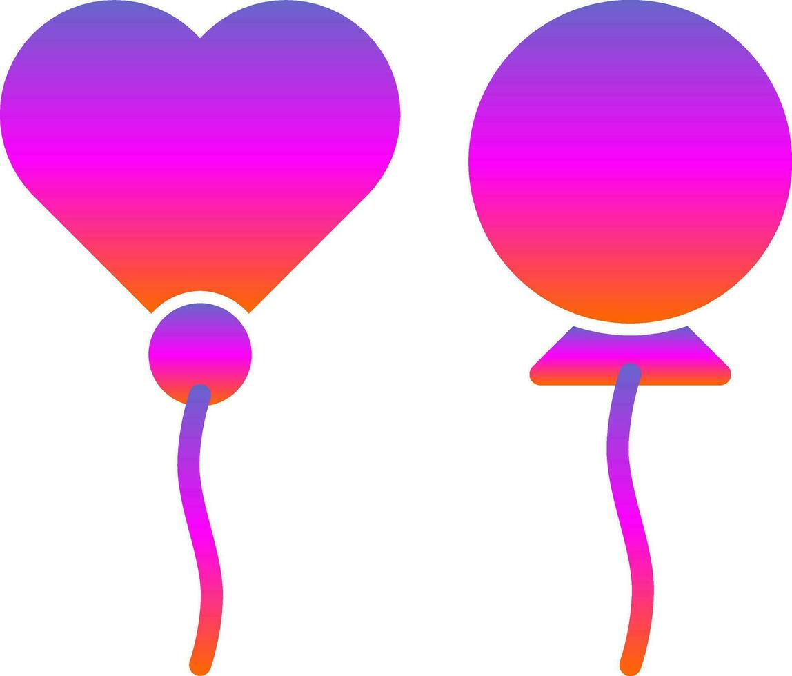 Balloons  Vector Icon Design