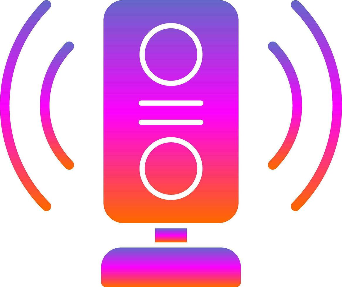 Speaker  Vector Icon Design