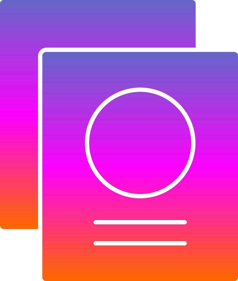 Greeting Card  Vector Icon Design