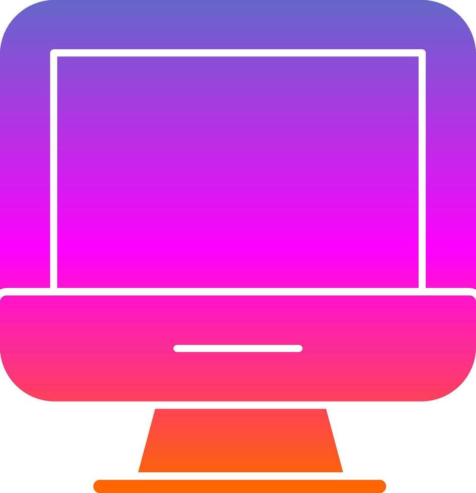 Monitor  Vector Icon Design