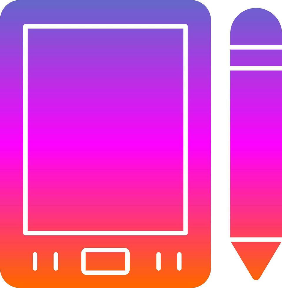 Tablet  Vector Icon Design