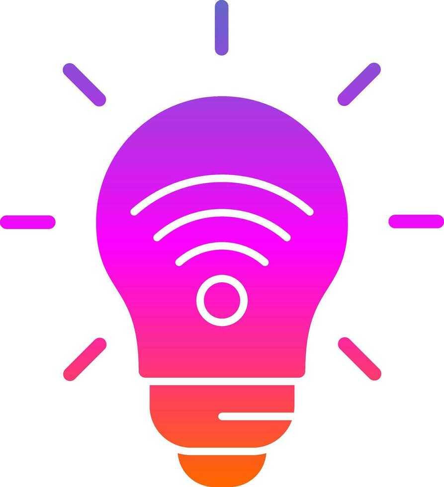 Smart Light  Vector Icon Design