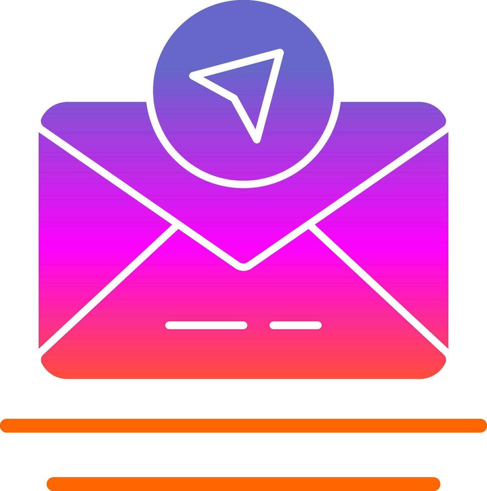 Send Mail  Vector Icon Design