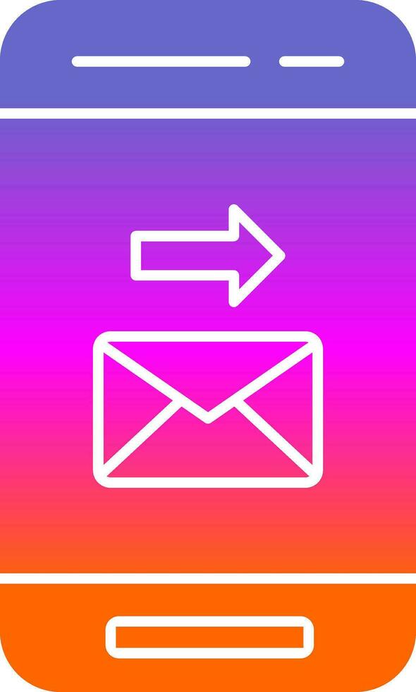 Send Mail  Vector Icon Design