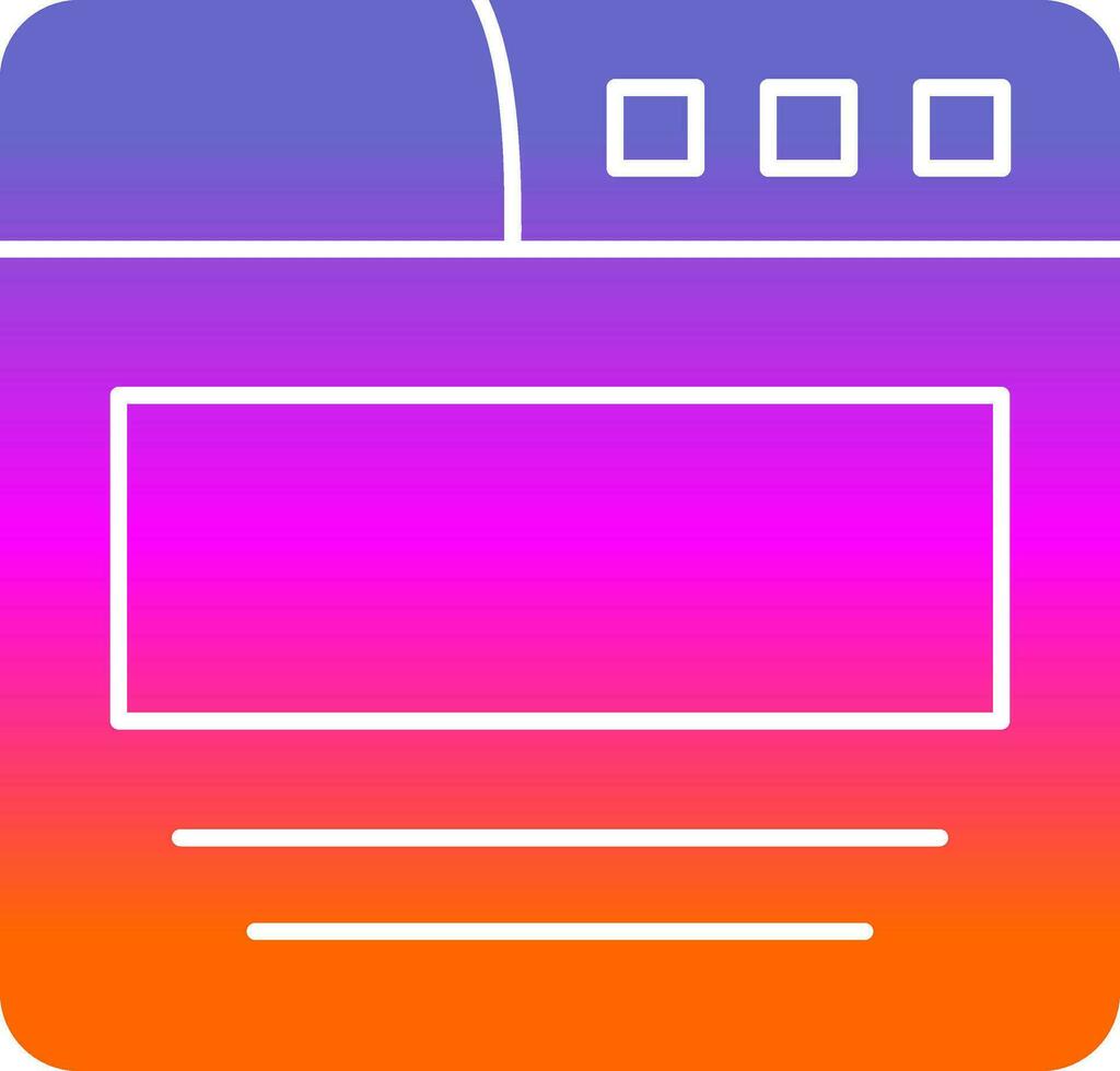 Website  Vector Icon Design
