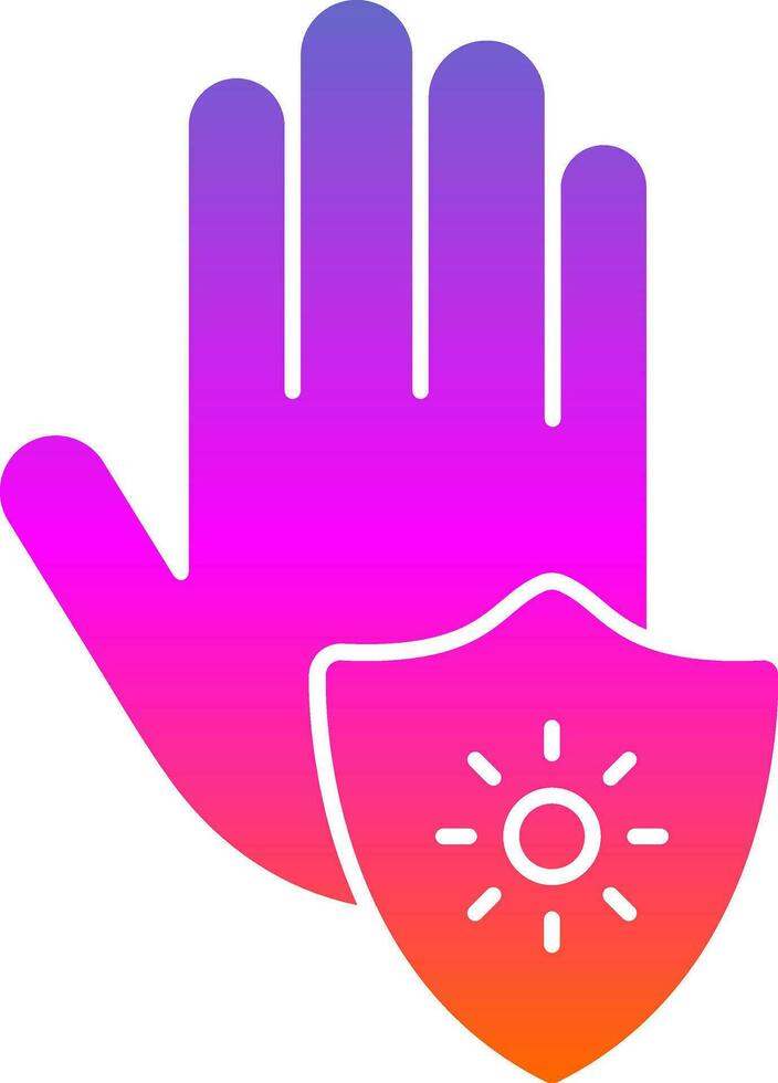 Sun Protection  Vector Icon Design