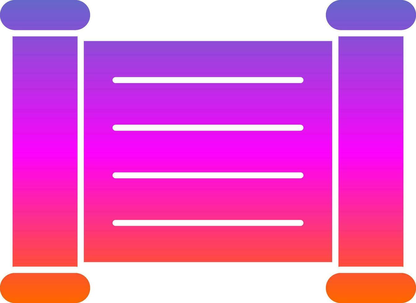 Scroll  Vector Icon Design