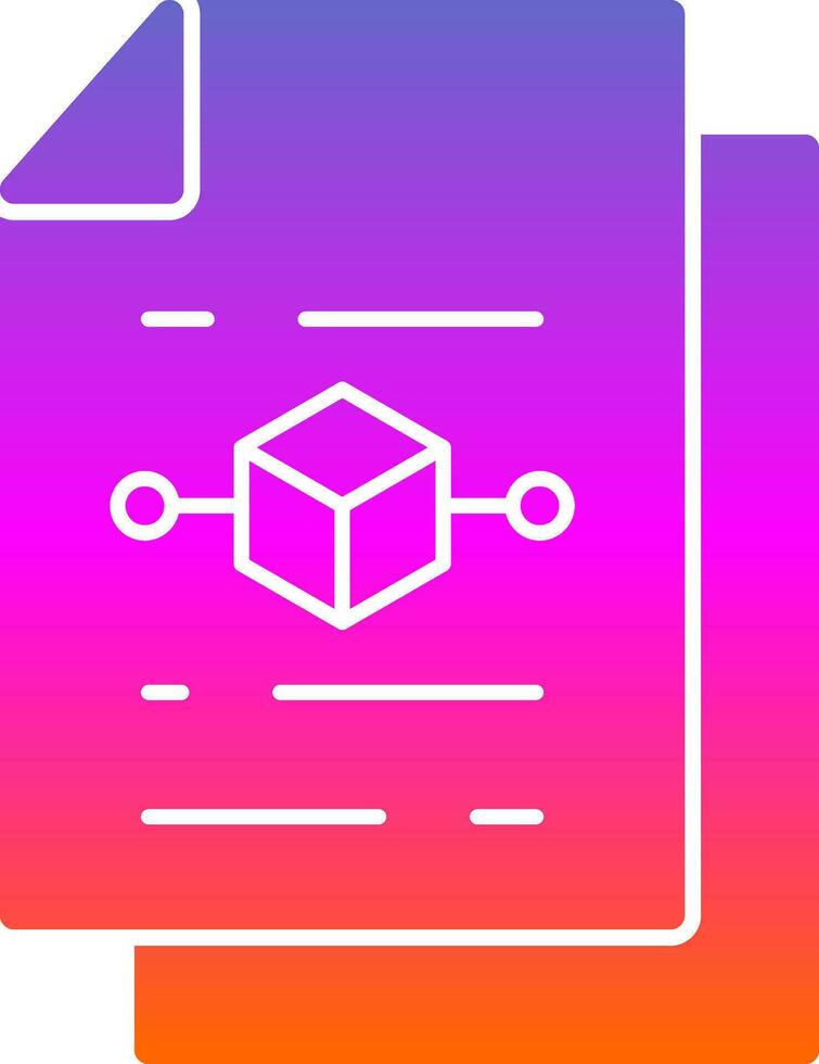 Blockchain  Vector Icon Design