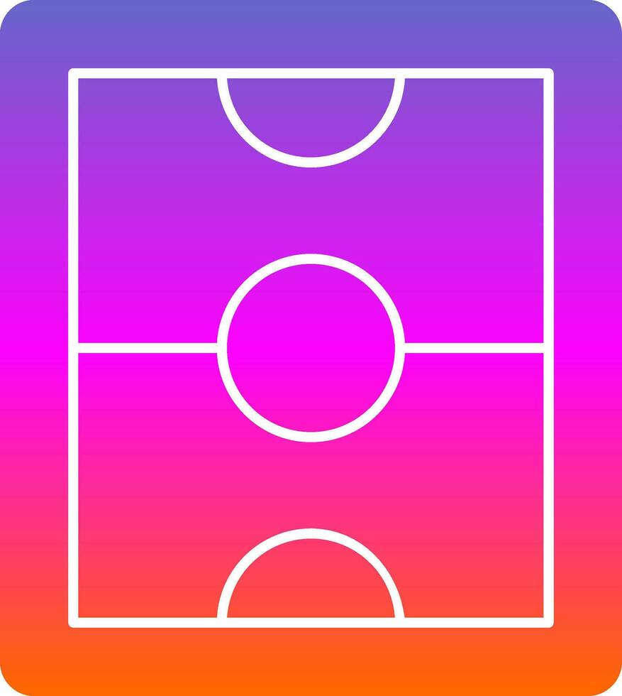 Soccer Field  Vector Icon Design
