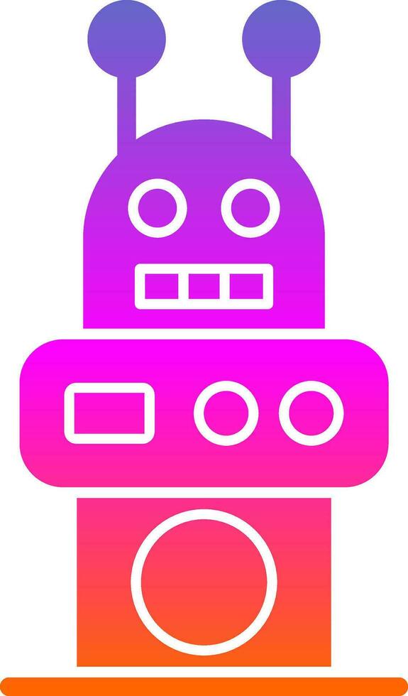 Robot  Vector Icon Design