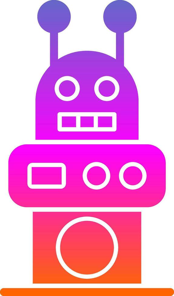 Robot  Vector Icon Design