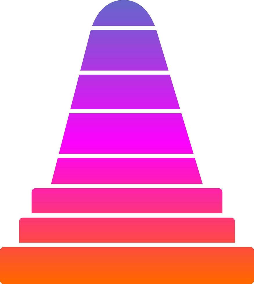 Traffic Cone  Vector Icon Design