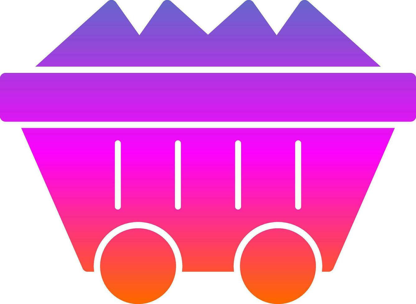 Wagon  Vector Icon Design