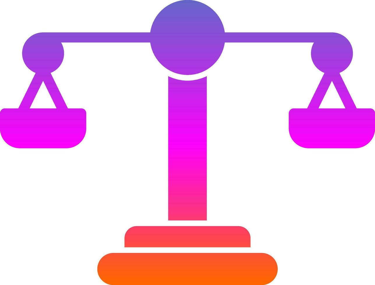 Law Vector Icon Design