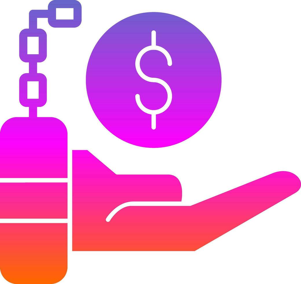 Debt Vector Icon Design
