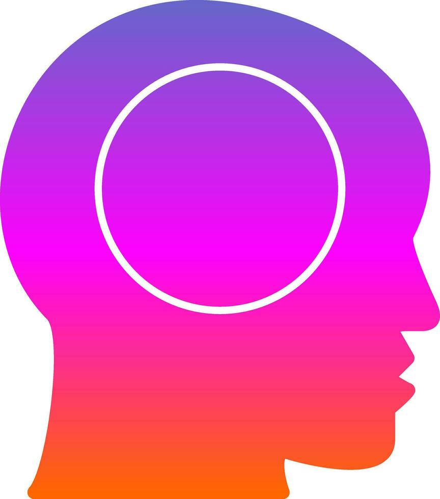 Mental Disorder Vector Icon Design