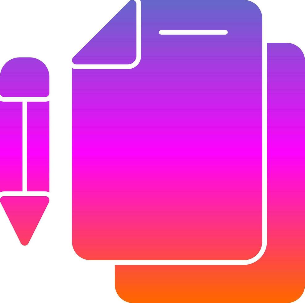 Contract Vector Icon Design