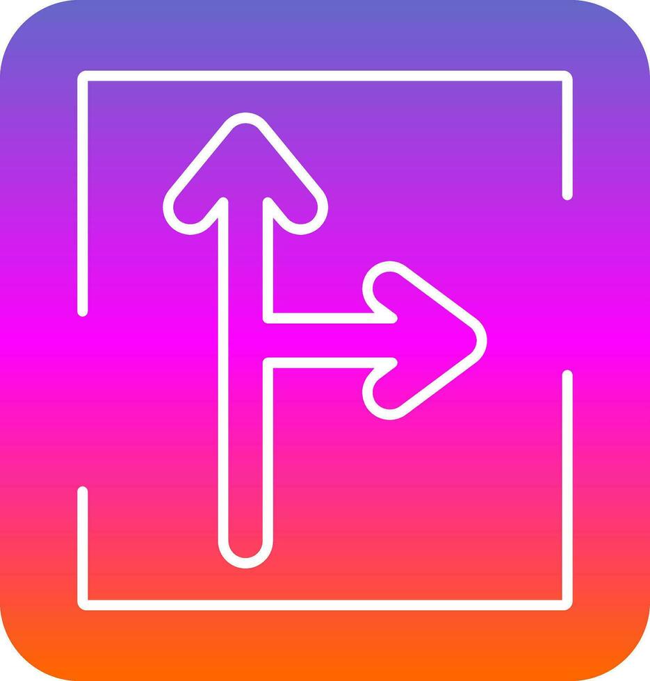 Junction Vector Icon Design