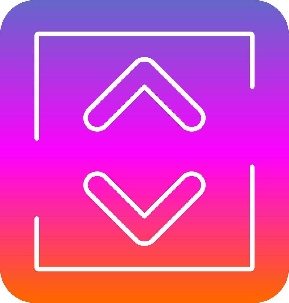 Up And Down Arrow Vector Icon Design