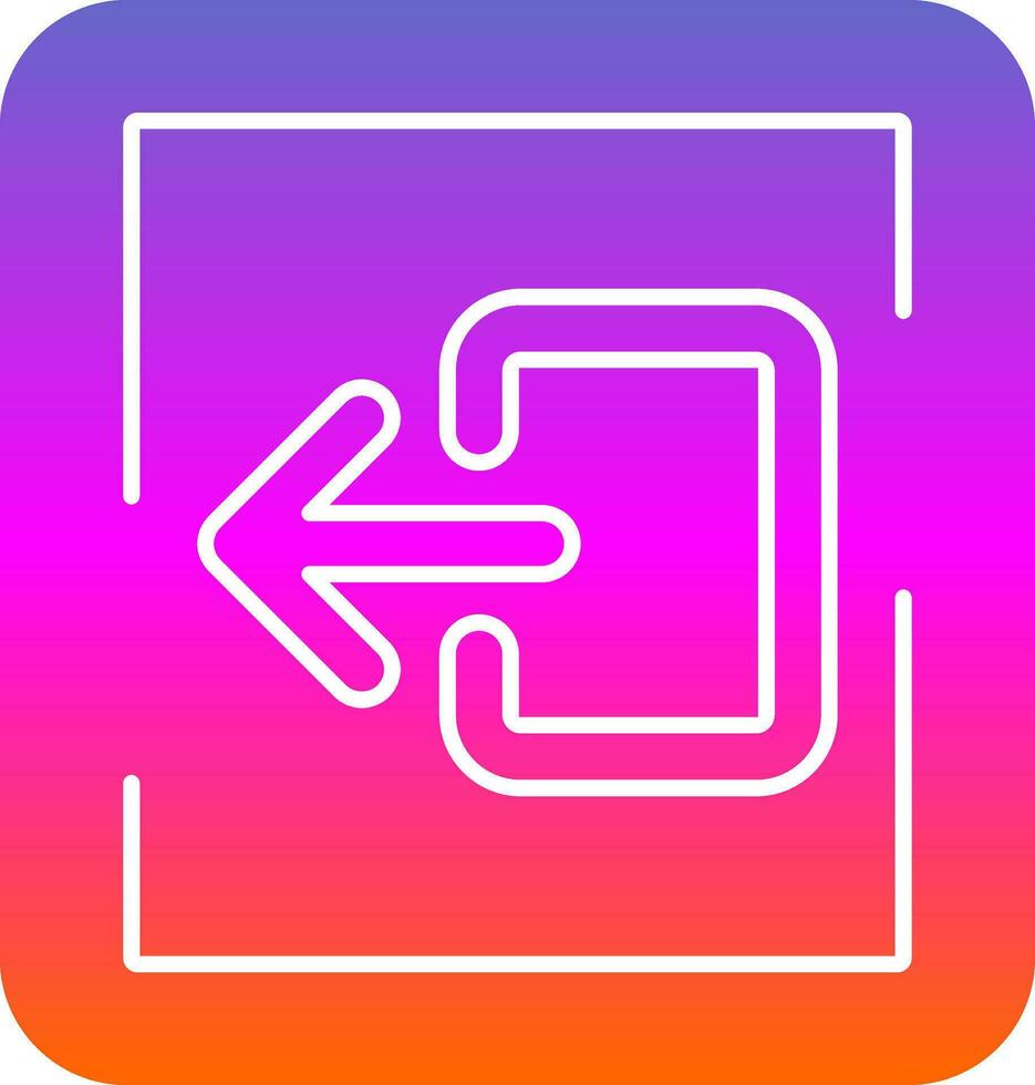 Logout Vector Icon Design
