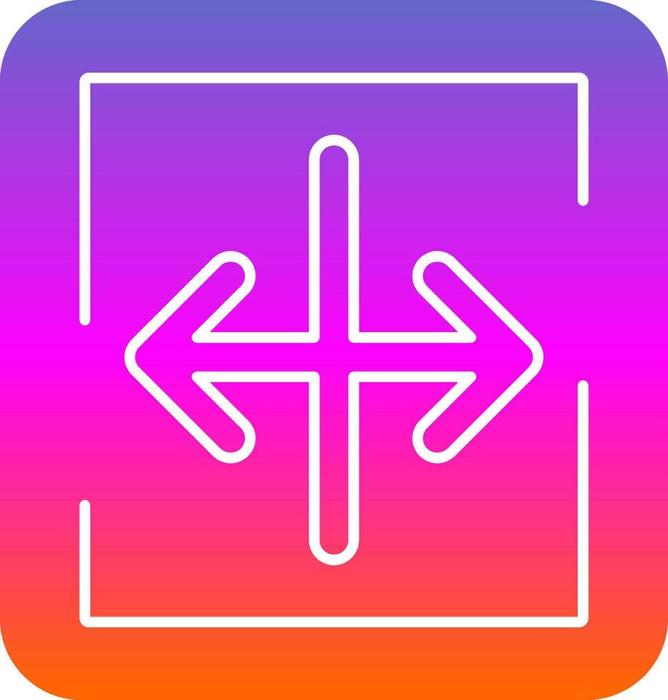 Resize Vector Icon Design