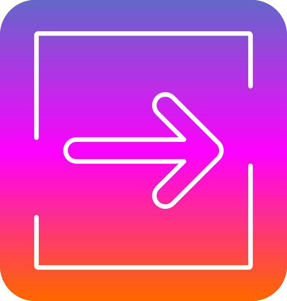 Right Arrow Vector Icon Design