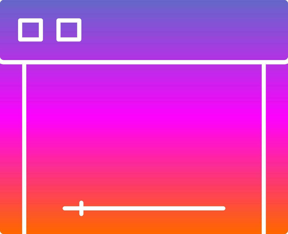 Video stream Vector Icon Design