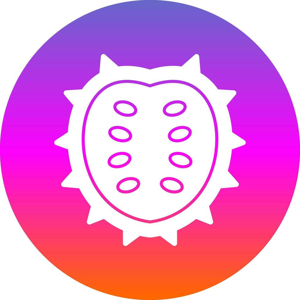 Soursop Vector Icon Design