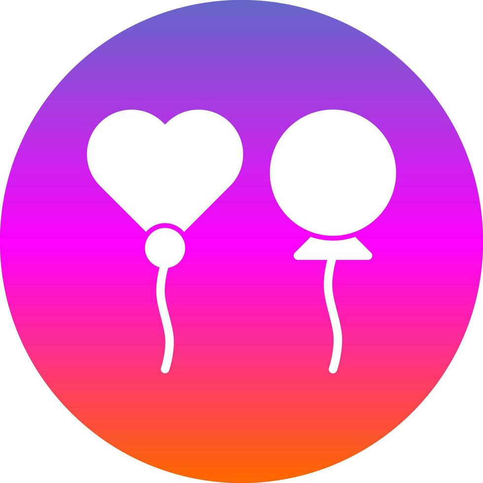 Balloons  Vector Icon Design