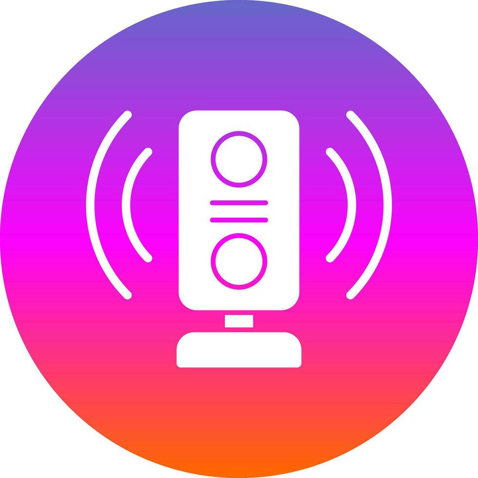 Speaker  Vector Icon Design