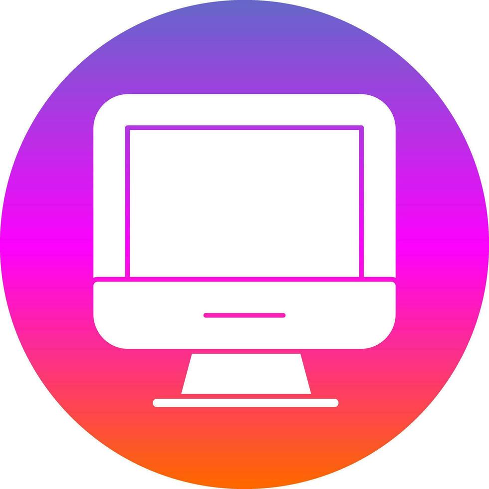 Monitor  Vector Icon Design